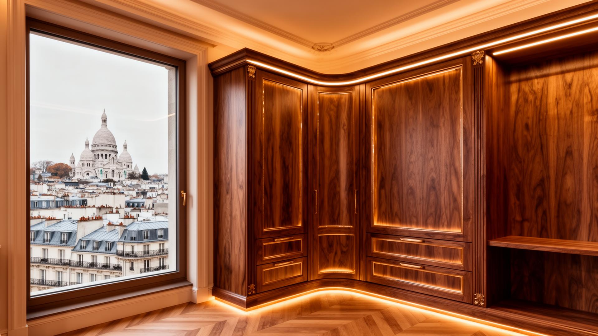 Agencement sur mesure Paris – menuiseries architecturales